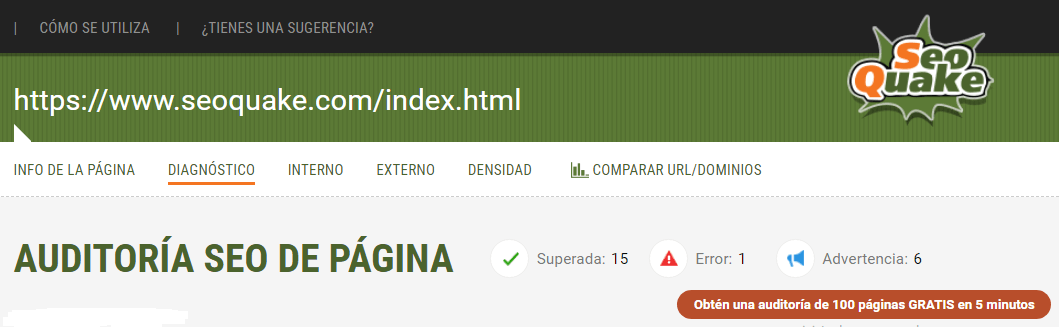 como funciona seoquake