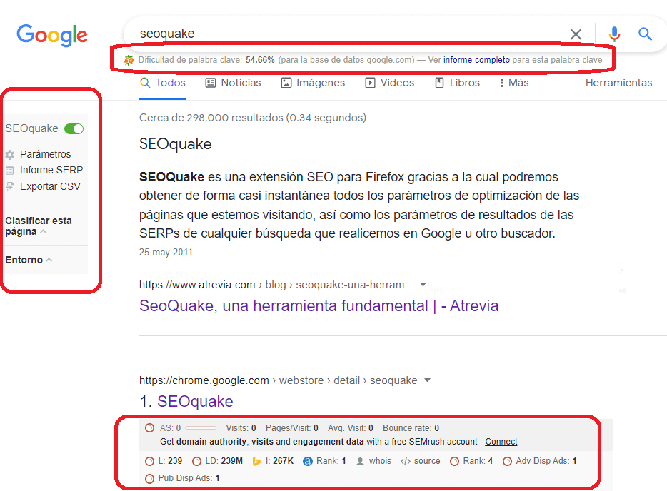 seoquake analytics