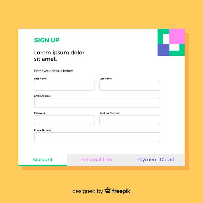 ejemplos de formularios de textos discontinuos