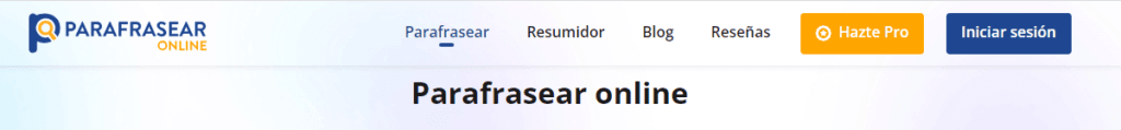 reescribir textos online gratis parafrasearonline.com