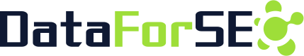 Logotipo de DataForSEO, datos de posicionamiento que usa la agencia SEO DW